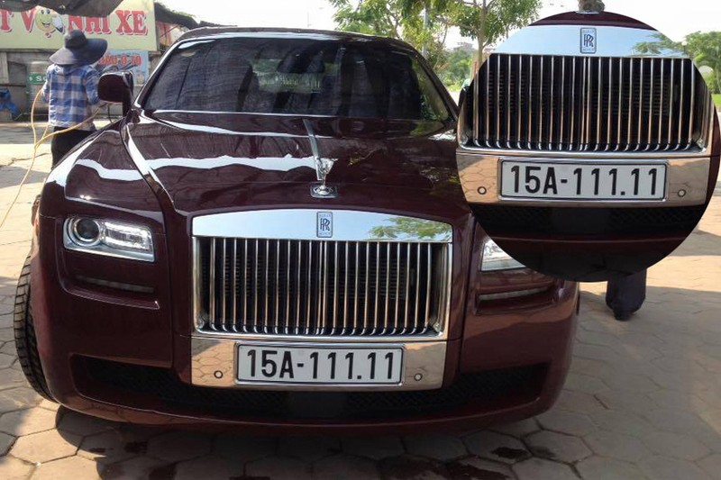 Rolls-Royce Ghost bien ngu quy 1 tai xuat tai Hai Phong